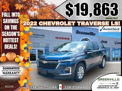 2022 Chevrolet Traverse Greenville AL