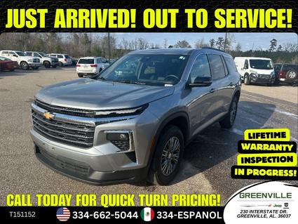 2025 Chevrolet Traverse Greenville AL