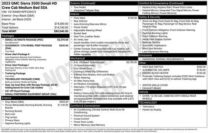 2023 GMC Sierra Denver CO