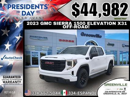 2023 GMC Sierra Greenville AL