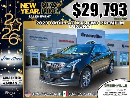 2023 Cadillac XT5 Greenville AL