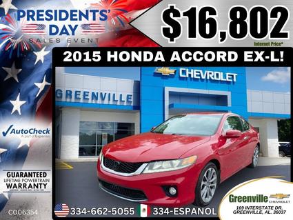 2015 Honda Accord Greenville AL