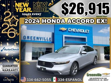 2024 Honda Accord Greenville AL