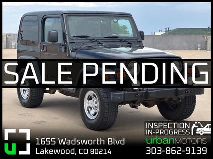 2003 Jeep Wrangler Denver CO