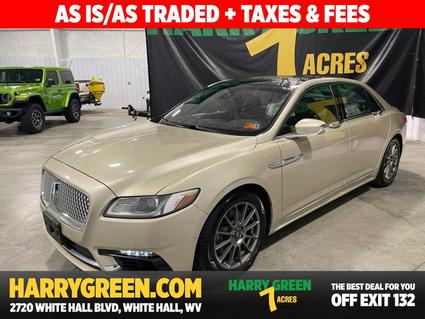 2017 Lincoln Continental White Hall WV