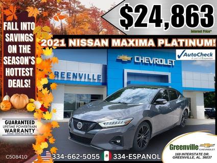2021 Nissan Maxima Greenville AL