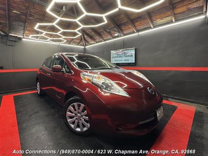 2017 Nissan LEAF Orange CA