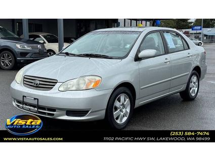 2004 Toyota Corolla Lakewood WA
