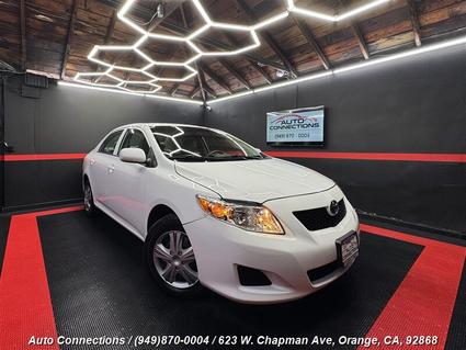 2010 Toyota Corolla Orange CA