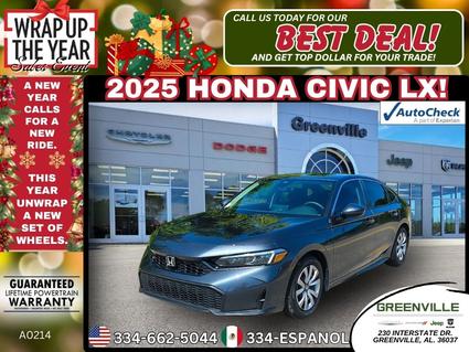 2025 Honda Civic Greenville AL