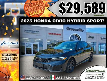 2025 Honda Civic Hybrid Greenville AL