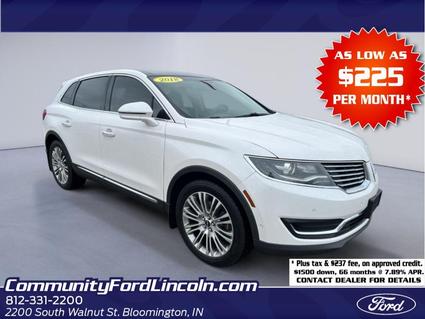 2018 Lincoln MKX Bloomington IN