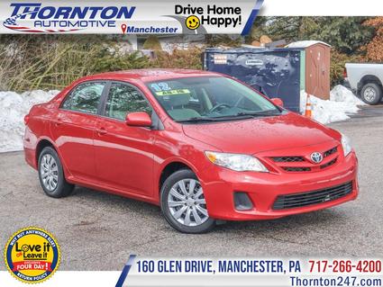 2012 Toyota Corolla Manchester PA