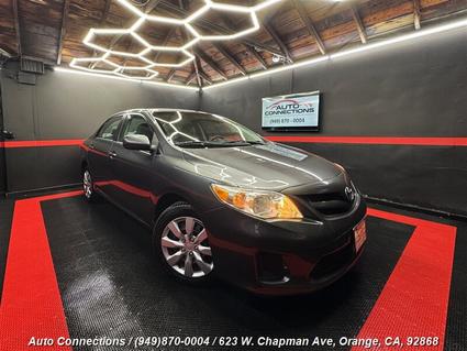 2012 Toyota Corolla Orange CA