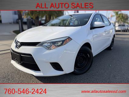2014 Toyota Corolla Escondido CA