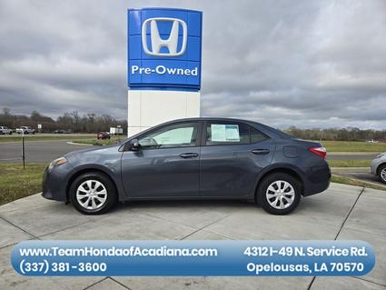 2015 Toyota Corolla Opelousas LA