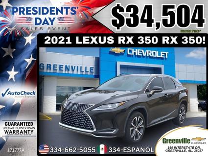 2021 Lexus RX 350 Greenville AL