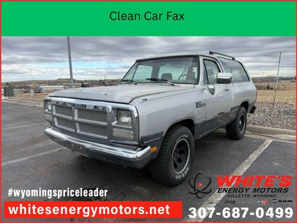 1992 Dodge RamCharger Gillette WY