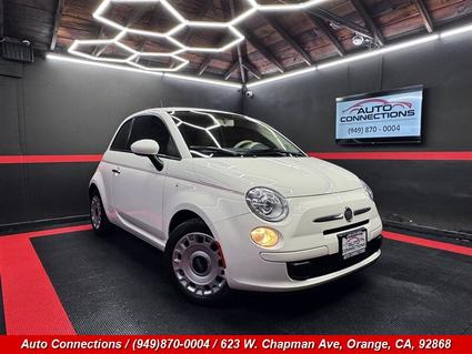 2012 Fiat 500 Orange CA