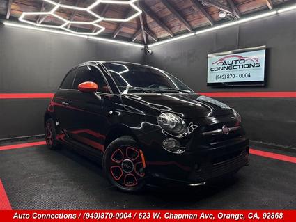 2016 Fiat 500e Orange CA