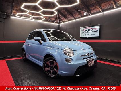 2017 Fiat 500e Orange CA