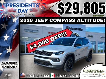 2026 Jeep Compass Greenville AL