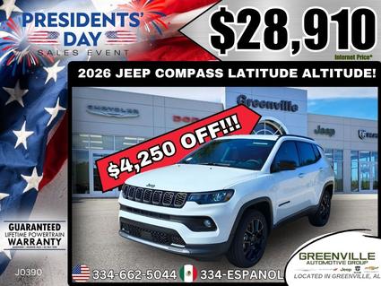 2026 Jeep Compass Greenville AL