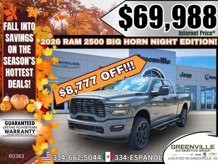 2026 Ram 2500 Greenville AL