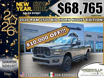 2026 Ram 2500 Greenville AL