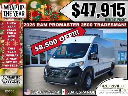 2026 Ram ProMaster 2500 Greenville AL