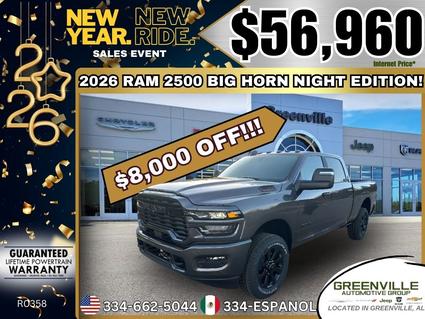 2026 Ram 2500 Greenville AL