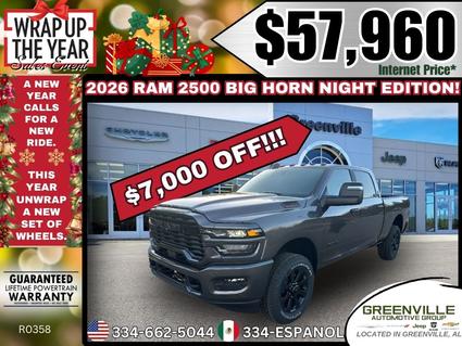 2026 Ram 2500 Greenville AL
