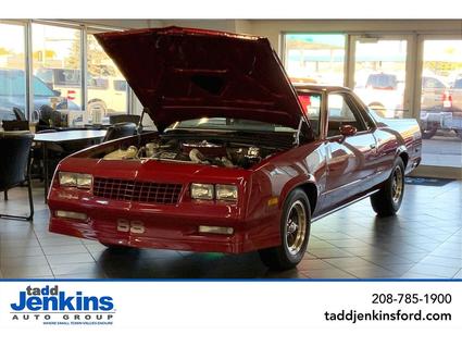 1985 Chevrolet El Camino Blackfoot ID
