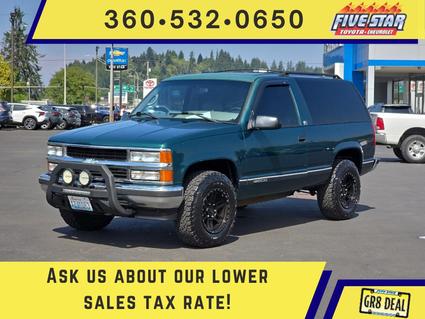 1995 Chevrolet Tahoe Aberdeen WA