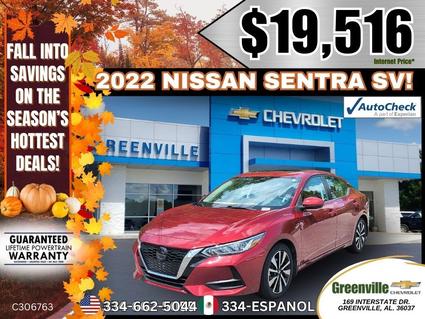 2022 Nissan Sentra Greenville AL
