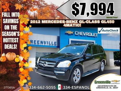 2012 Mercedes-Benz GL-Class Greenville AL