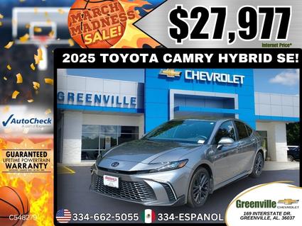 2025 Toyota Camry Hybrid Greenville AL