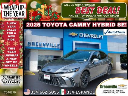 2025 Toyota Camry Hybrid Greenville AL