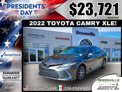 2022 Toyota Camry Greenville AL