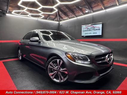 2018 Mercedes-Benz C-Class Orange CA