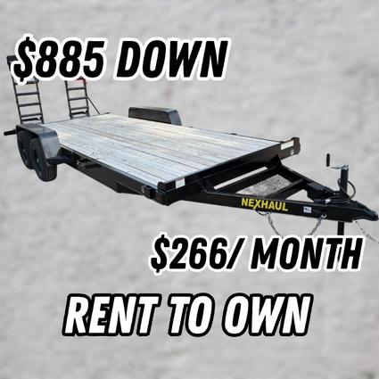2026 NEXHAUL 7x20 Flatbed 10K Warrenton NC