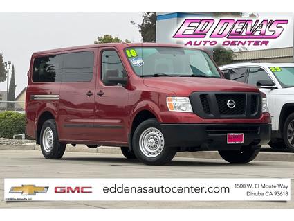 2018 Nissan NV3500 Dinuba CA