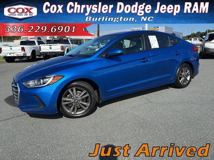 2018 Hyundai Elantra Burlington NC