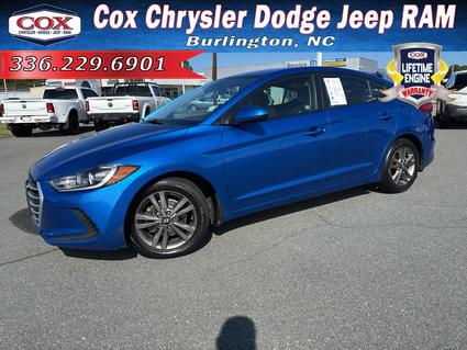 2018 Hyundai Elantra Burlington NC