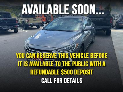 2018 Hyundai Elantra White Hall WV