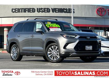 2025 Toyota Grand Highlander Salinas CA