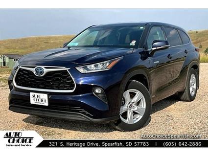 2020 Toyota Highlander Hybrid Spearfish SD