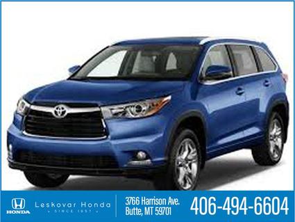 2015 Toyota Highlander Butte MT