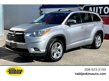 2016 Toyota Highlander Blackfoot ID