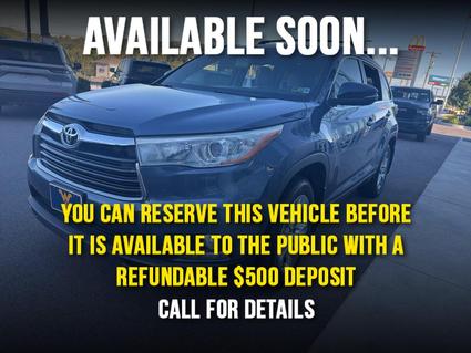 2015 Toyota HIGHLANDER White Hall WV